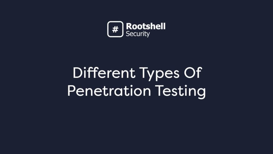 Different Types Of Penetration Testing