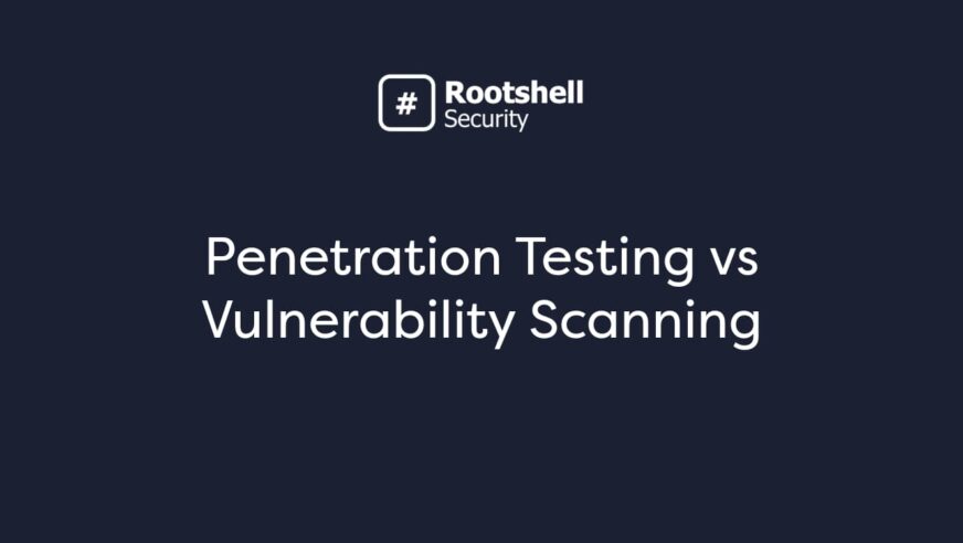 Penetration Testing vs Vulnerability Scanning