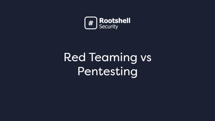 Red Team vs Pentesting
