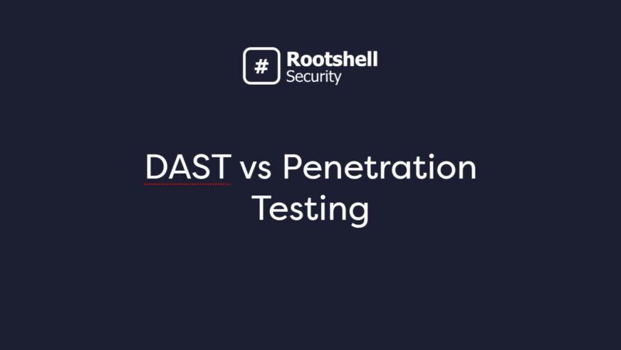 dast vs pentest