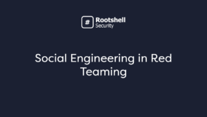 social engineering in red teaming